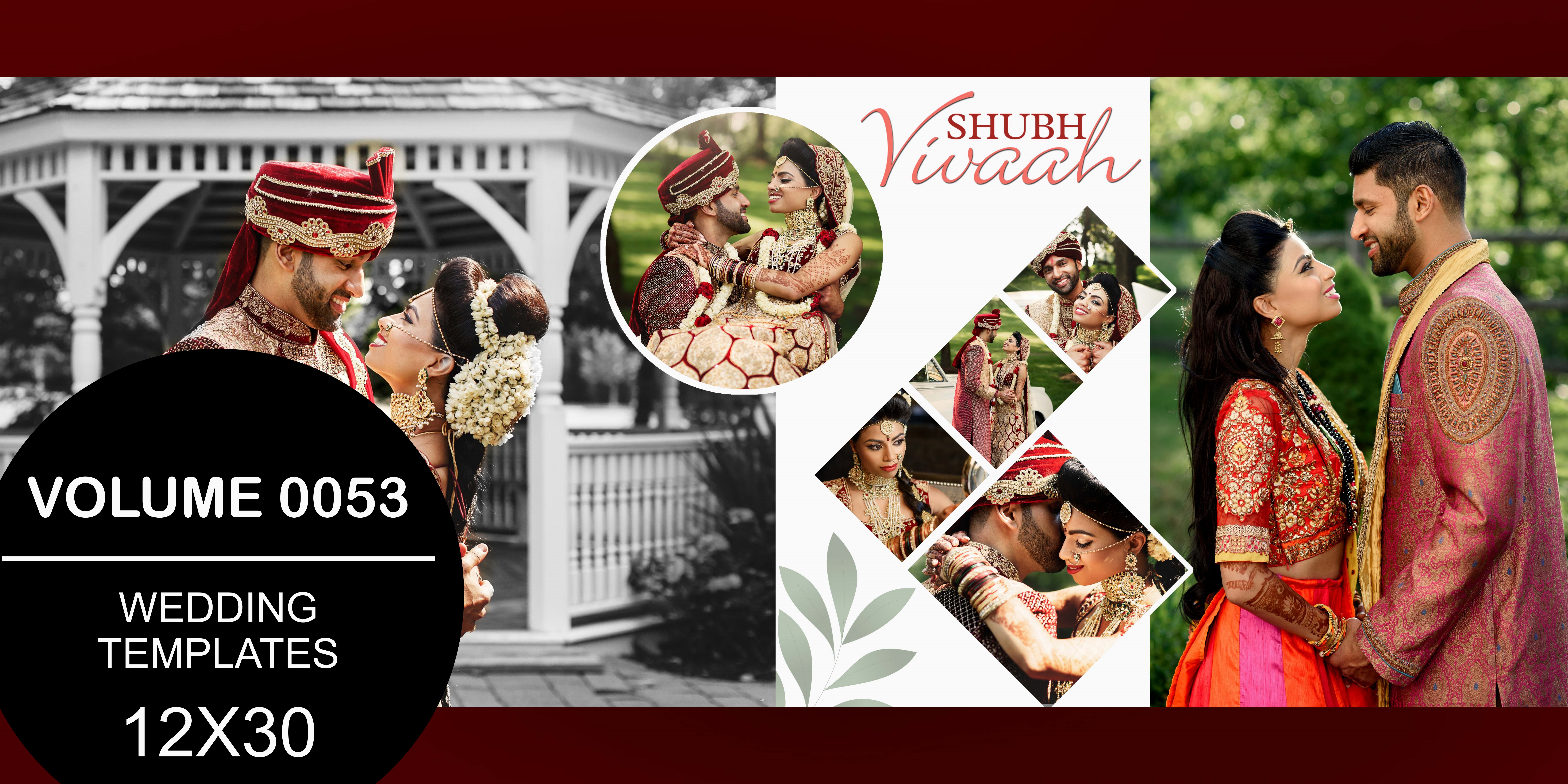 Wedding Templates 12X30 - 0053